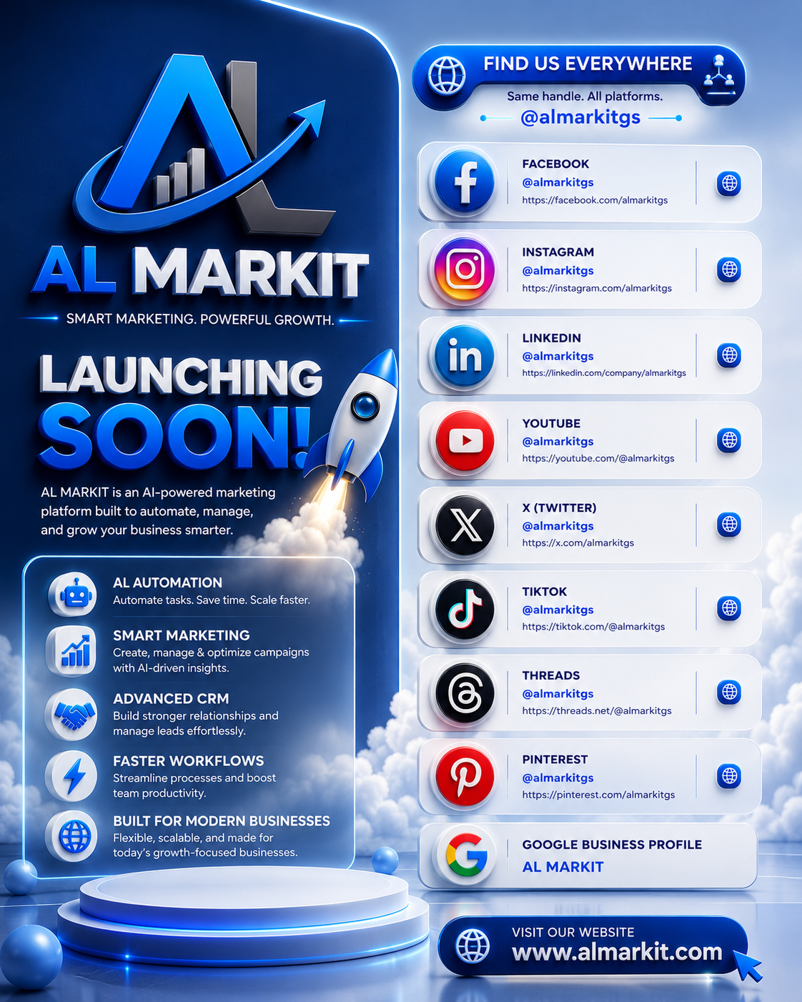 ๐ AL MARKIT Is Launching Soon